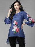 Short Kurti's Blue